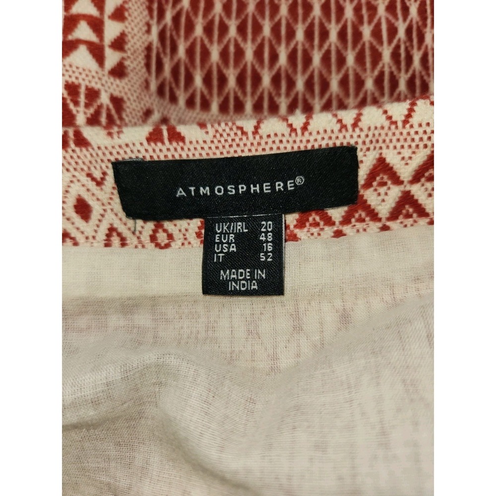Atmosphere Open Front Crop Blazer With Beaded Neckline Size 16 - Picture 6 of 6